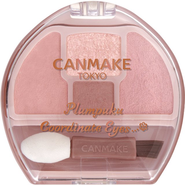 CANMAKE - Plumpuku Coordinate Eyes - 1.4g - 02 Sakura Plumpuku