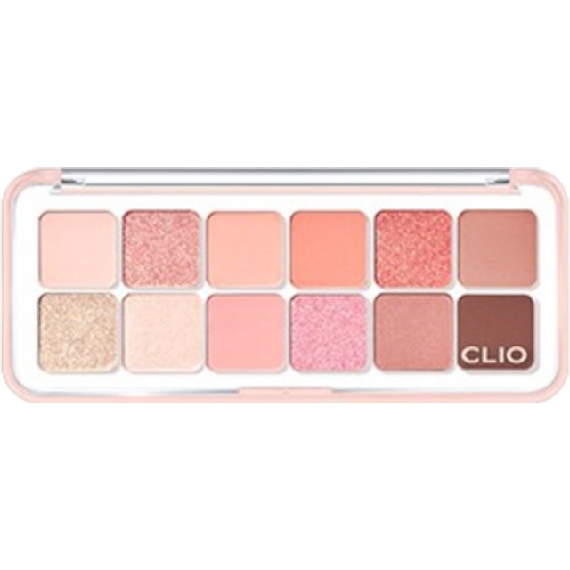 CLIO - Pro Eye Palette Air (Every Fruit Grocery Version) - 0.6g*12 - 09 Peach Mate Apple