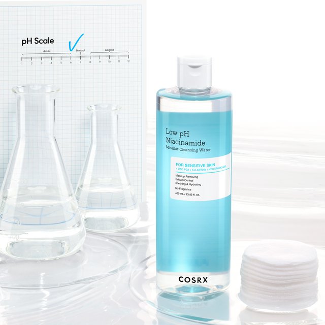 COSRX - Low pH Niacinamide Micellar Cleansing Water - 400ml