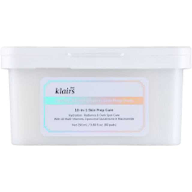 Dear, Klairs - Freshly Juiced Vitamin Skin Prep Pads - 290ml/80pads