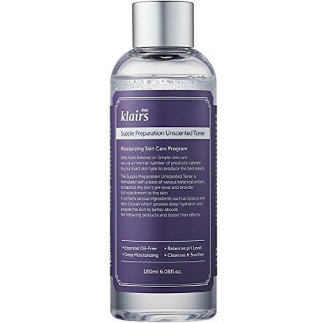 Dear, Klairs - Supple Preparation Unscented Toner - 180ml