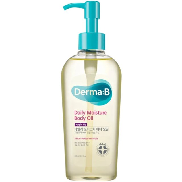 Derma:B - Daily Moisture Body Oil - 200ml - Purple Fig