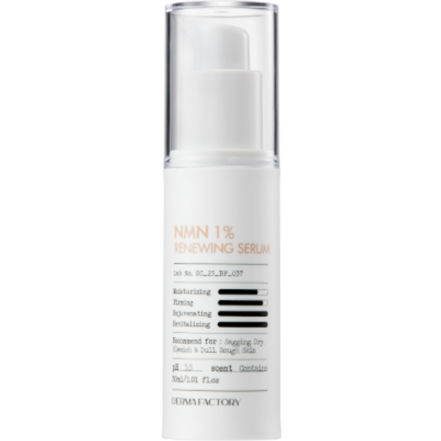 DERMA FACTORY - NMN 1% Renewing Serum - 30ml