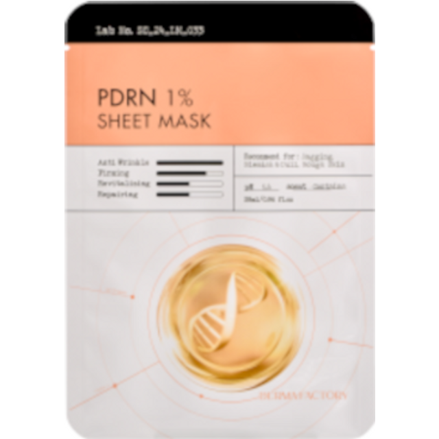 DERMA FACTORY - PDRN 1% Sheet Mask - 1pc/28ml
