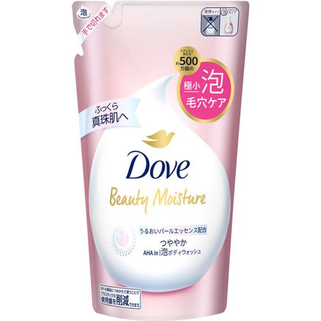 Dove Japan - Beauty Moisture Foam Body Wash Shiny Refill - 430g