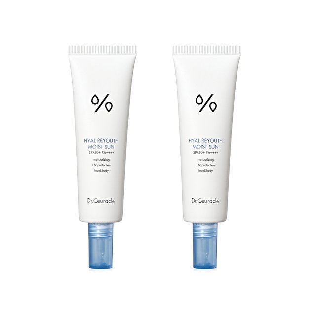 Dr.Ceuracle - Hyal Reyouth Moist Sun SPF50+ PA++++ - 50ml (2ea) Set