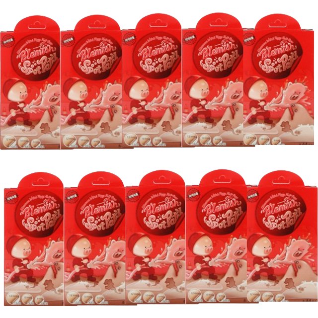 Elizavecca Witch Piggy Hell Pore Blemish Spot Patch (10ea) Set