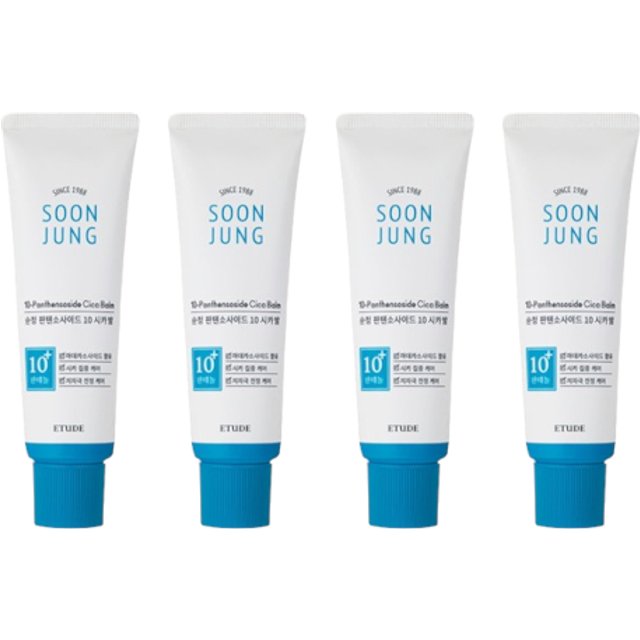ETUDE - Soon Jung 10-Panthensoside Cica Balm - 50ml (4ea) Set