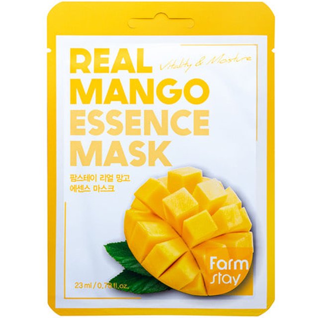 Farm Stay - Real Essence Mask - 1pc - Mango