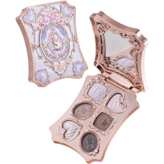 FlowerKnows - Bunny Garden 6-Color Makeup Palette - 6.5g - 02 Moon Serenade