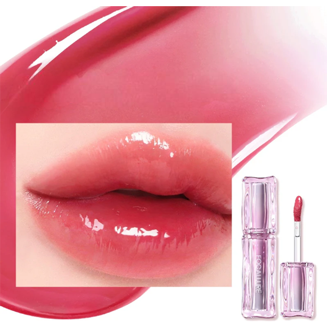 Focallure - Spring Glow Juicy Lip Tint - 1.8g - RD02 Camellia Dew