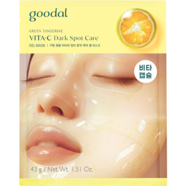 Goodal - Green Tangerine Vita C Dark Spot Care Gel Mask - 1pc