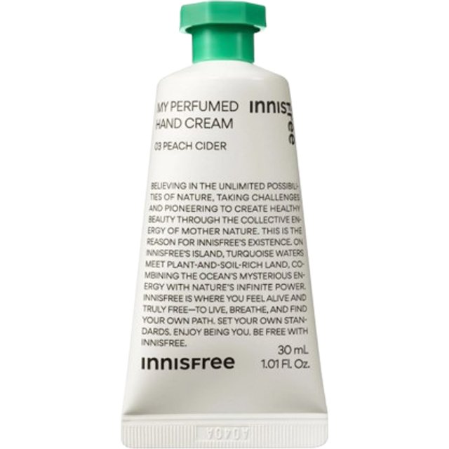 innisfree - My Perfumed Hand Cream - 30ml - 03 Peach Cider
