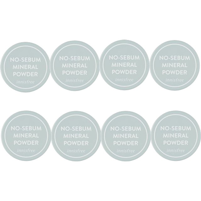 innisfree - No Sebum Mineral Pact (8ea) Set