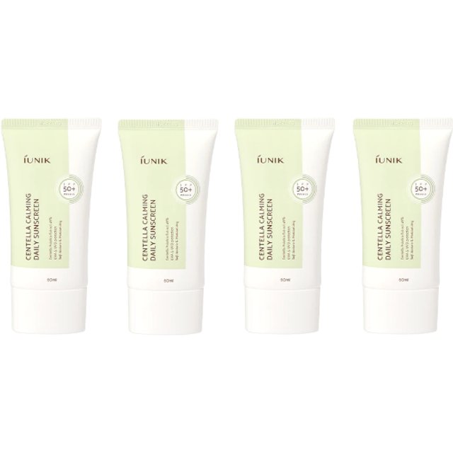 iUNIK - Centella Calming Daily Sunscreen - 60ml (4ea) Set