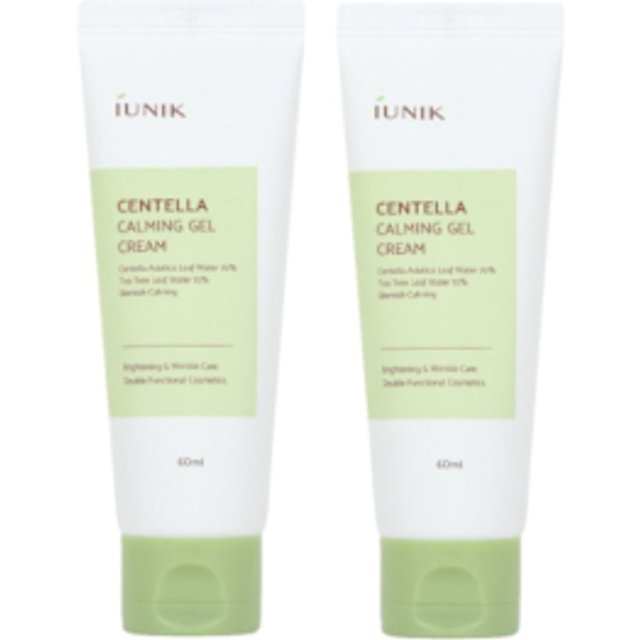 iUNIK - Centella Calming Gel Cream - 60ml (2ea) Set