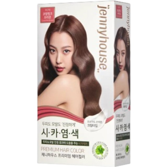 Jenny House - Premium Hair Color - 1set - 9CPB Coral Pink Brown