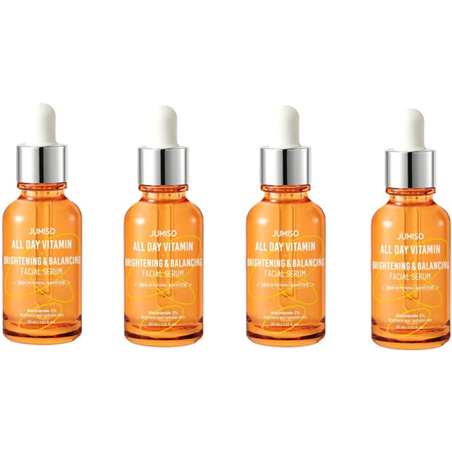Jumiso All day Vitamin Brightening & Balancing Facial Serum - 30ml (4ea) Set