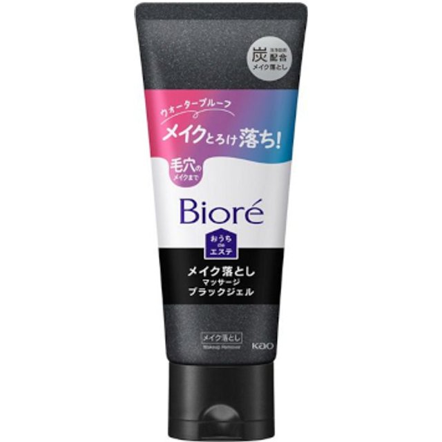 Kao - Biore Ouchi De Esthe Makeup Remover Massage Black Gel - 200g