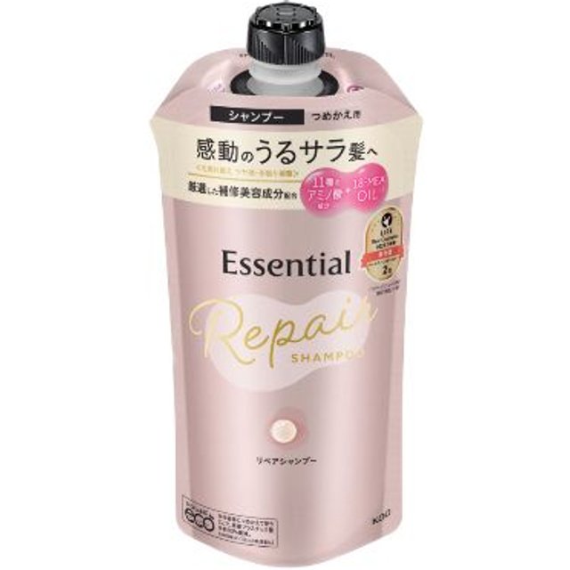 Kao - Essential Repair Shampoo Refill - 340ml