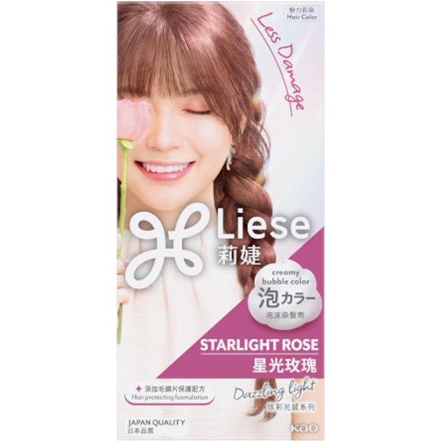 Kao - Liese Creamy Bubble Color - 1 Box - Starlight Rose