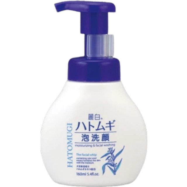 KUMANO COSME - Reihaku Hatomugi Moisturizing & Facial Washing Facial Whip - 160ml