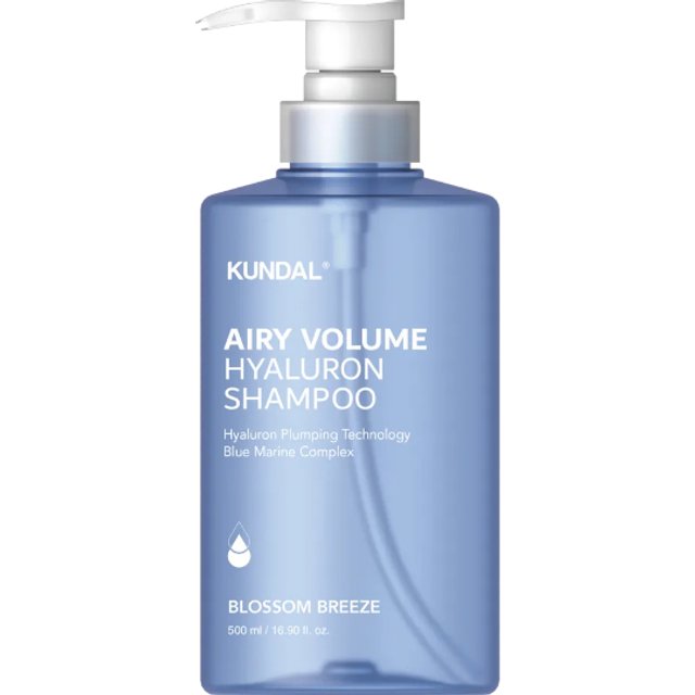 KUNDAL - Airy Volume Hyaluron Shampoo - 500ml - Blossom Breeze