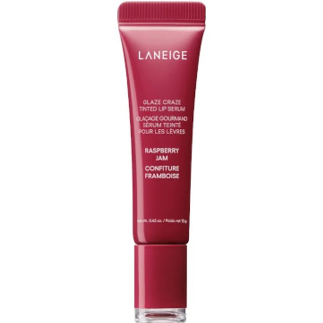 LANEIGE - Glaze Craze Tinted Lip Serum - 12g - Raspberry Jam
