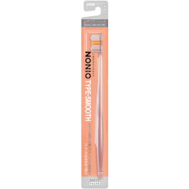 LION - Nonio TYPE-SMOOTH Soft Toothbrush - 1 pc
