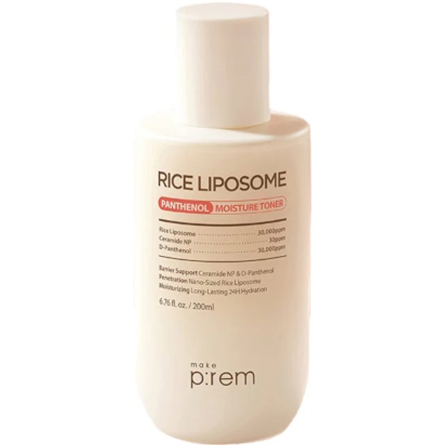 make p:rem - Rice Liposome Panthenol Moisture Toner - 200ml