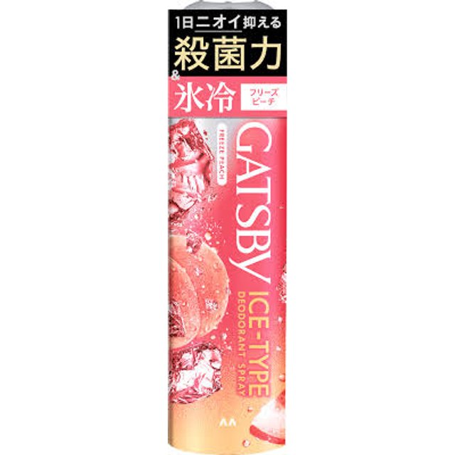 Mandom - Gatsby Ice Deodorant Spray - 135ml - Freeze Peach