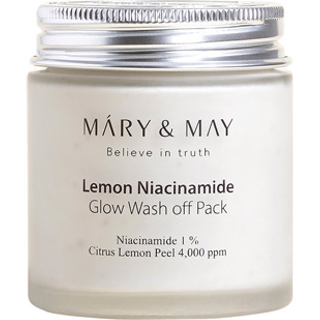 Mary&May - Lemon Niacinamide Glow Wash Off Pack - 125g