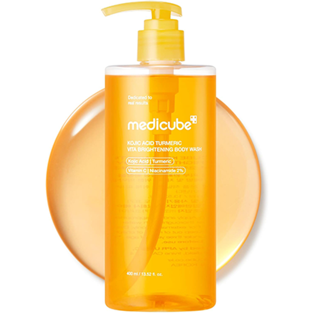 medicube - Kojic Acid Turmeric Vita Brightening Body Wash - 400ml
