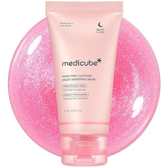 medicube - PDRN Pink Caffeine Night Wrapping Mask - 75ml