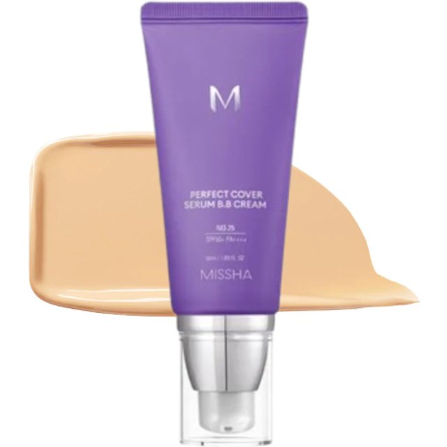 MISSHA - Perfect Cover Serum BB Cream SPF50+ PA++++ - 50ml - #25 Warm Beige