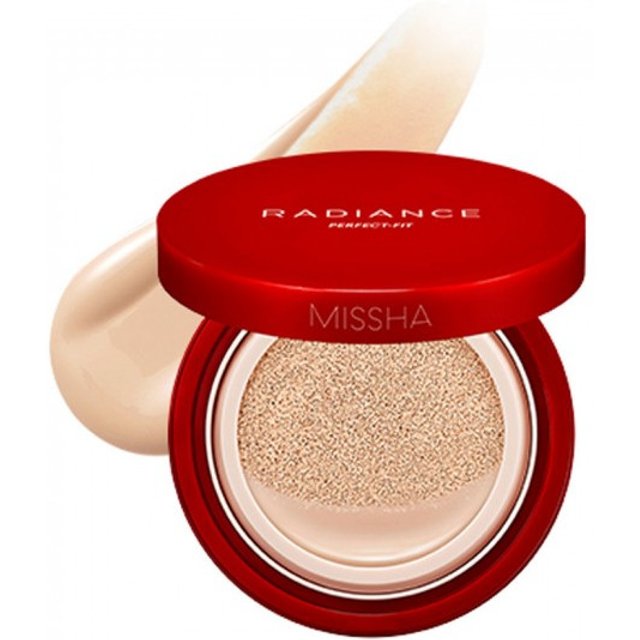 MISSHA - Radiance Perfect Fit Cushion SPF50 PA+++ - 15g - 23 Sand