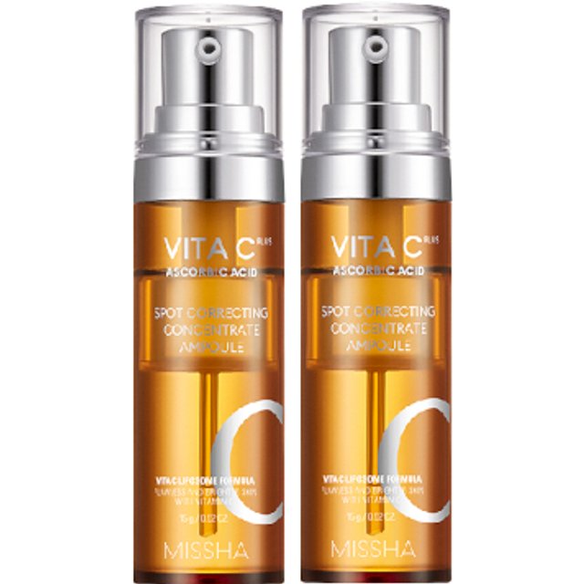 MISSHA - Vita C Plus Spot Correcting Concentrate Ampoule - 15g (2ea) Set