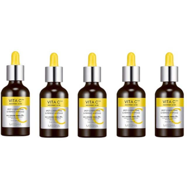 MISSHA Vita C Plus Spot Correcting & Firming Ampoule (New Version) - 30ml (5ea) Set