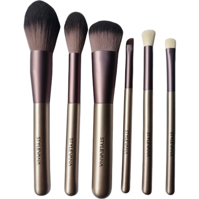 MissLady - Set Of 6 Make Up Brushes B - 6pcs/set - Grape