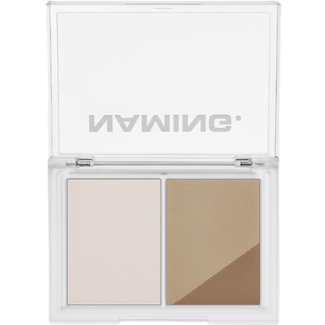 NAMING - Fluffy Volume & Shading Duo - 9.8g - Soft Warm Brown