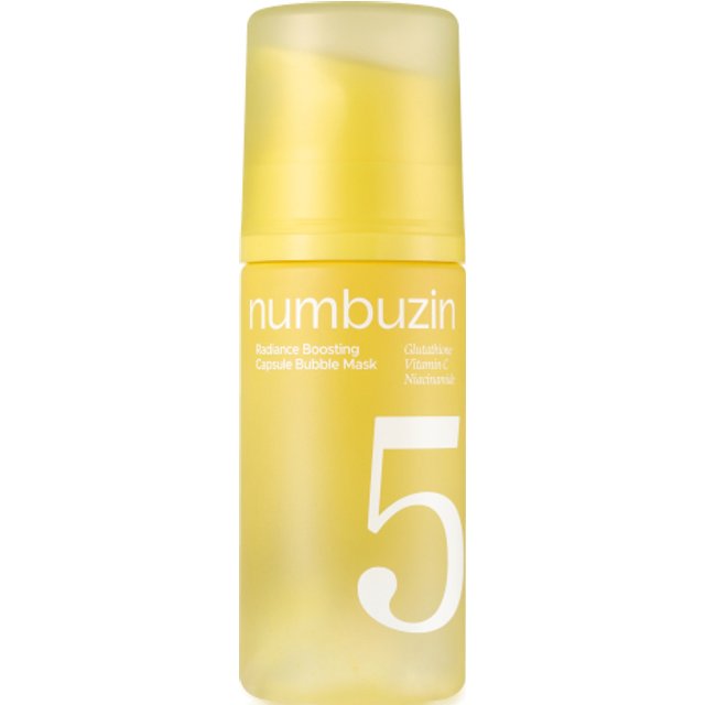 numbuzin - No.5 Radiance Boosting Capsule Bubble Mask - 85ml
