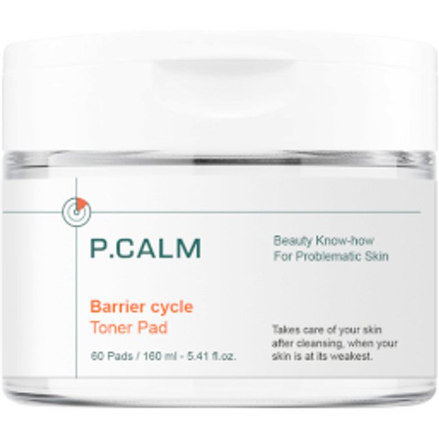P.CALM - Barrier Cycle Toner Pad - 160ml / 60pads