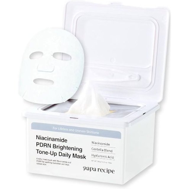 Papa Recipe - Niacinamide PDRN Brightening Tone-UP Daily Mask - 350g/30ea