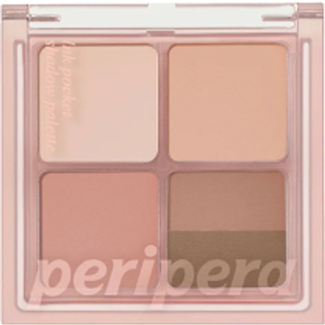 peripera - Ink Pocket Shadow Palette (New) - 1.6gX4 - 04 You Know What Mute Is