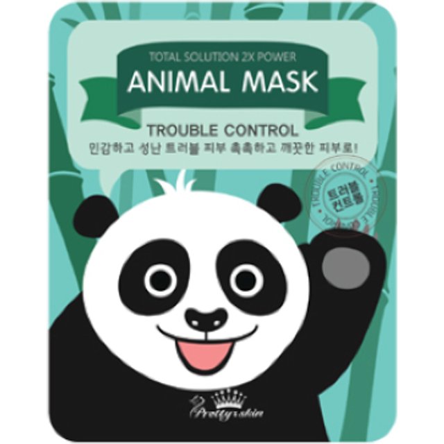 PRETTYSKIN - Total Solution Animal Panda Trouble Control Mask - 1pc