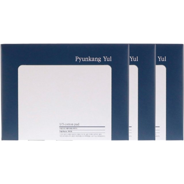Pyunkang Yul 1/3 Cotton Pad 160pcs (3ea) Set
