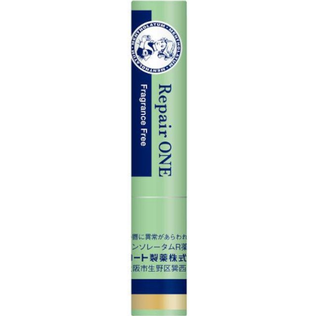 Rohto Mentholatum - Repair One Medicated Lip Blam SPF25 PA++ - 2.3g - Fragrance Free