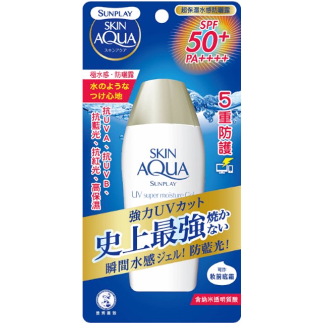 Rohto Mentholatum - Sunplay - Skinaqua UV Super Moisture GEL SPF 50 PA++++ - 80g