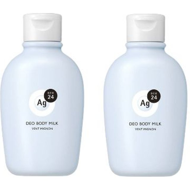 Shiseido - Ag Deo 24 Deodorant Body Milk - 180ml - Vent Mignon (2ea) Set