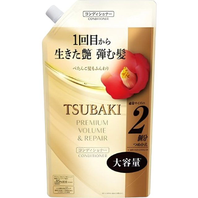 Shiseido - Tsubaki Premium Volume & Repair Conditioner Refill - 600ml